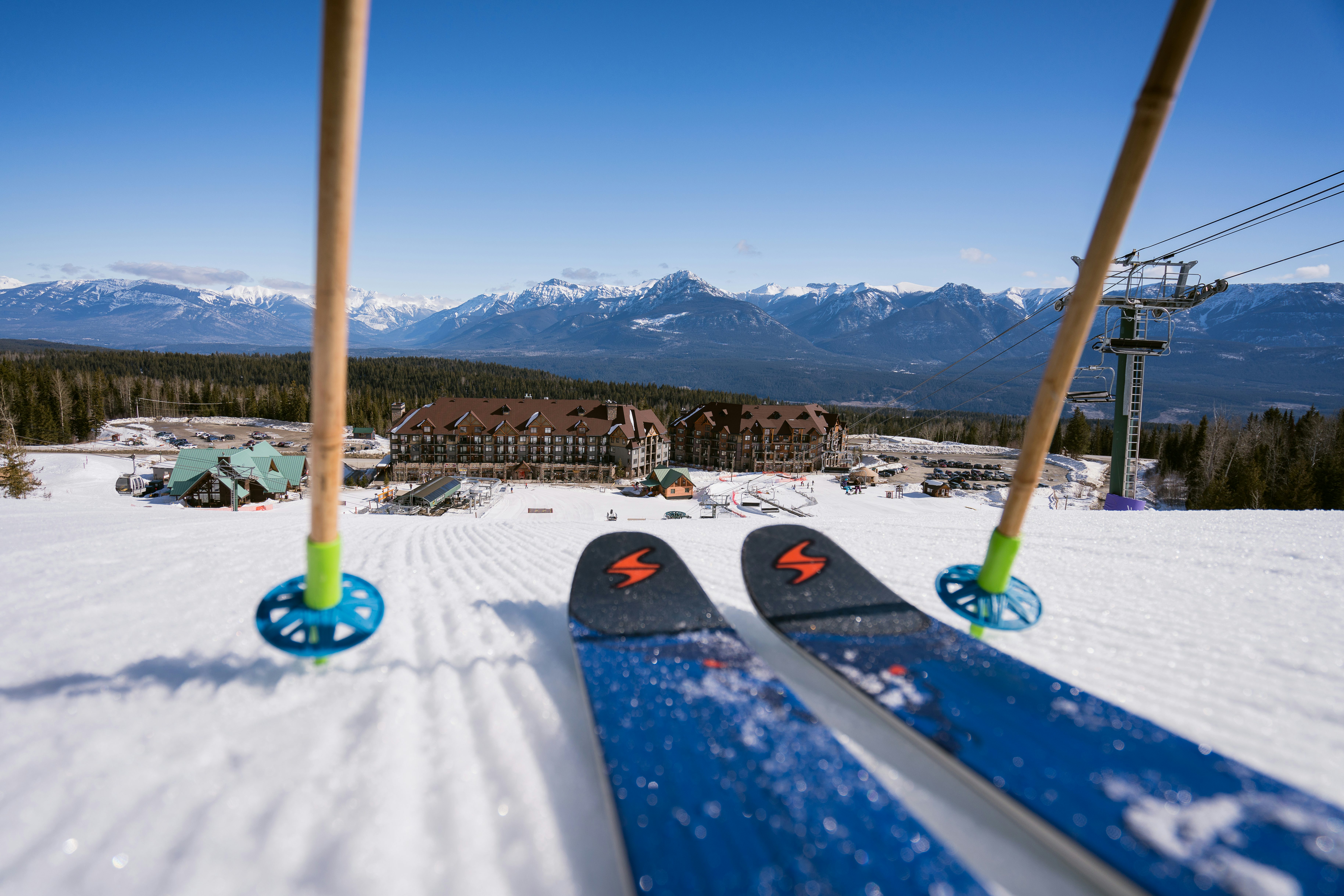 Winter At Kicking Horse Mountain Resort Golden Bc
