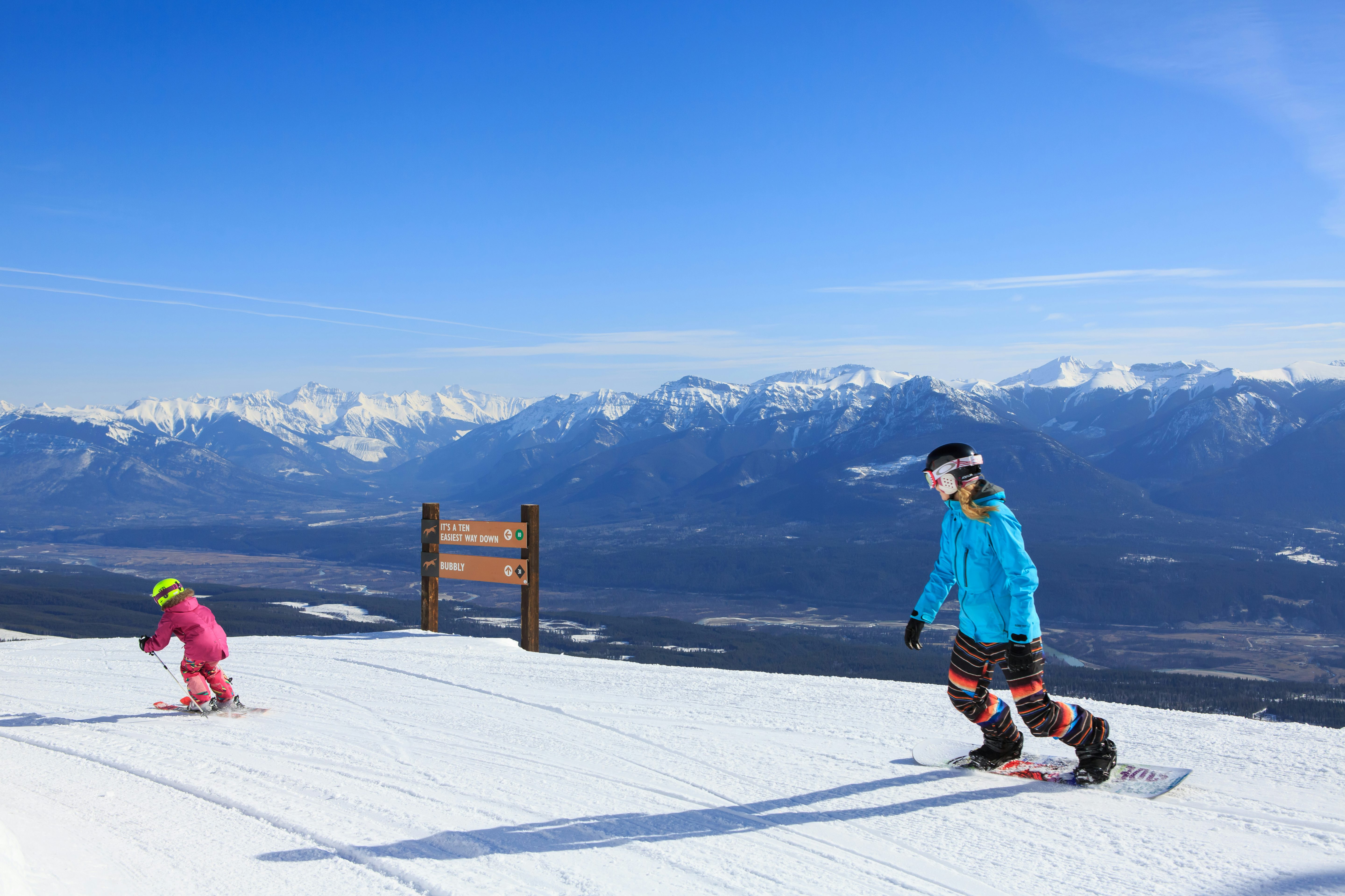 Winter At Kicking Horse Mountain Resort Golden Bc